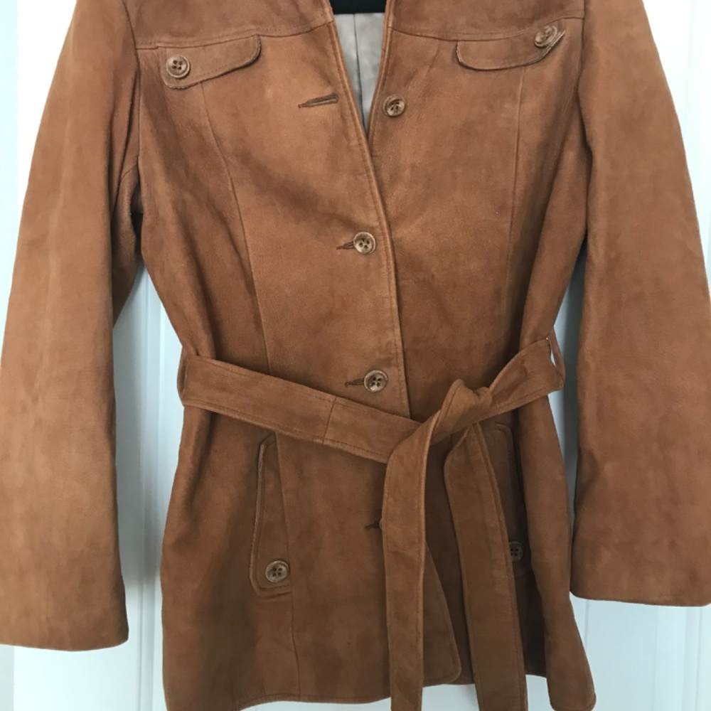 Scully real suede jacket size small- medium - image 2